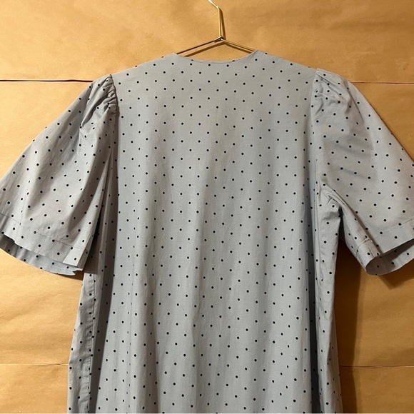 Tigre et Tigre | Rolf Dress Polka Dot Asymmetrical Popover Maxi Dress Size XS/S - Picture 8 of 10